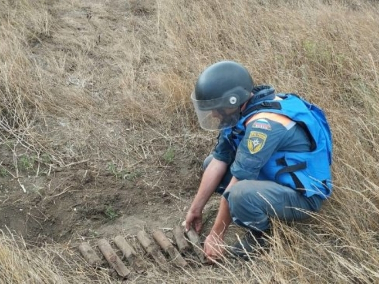 В Крыму уничтожили 8 боеприпасов времён Великой Отечественной войны