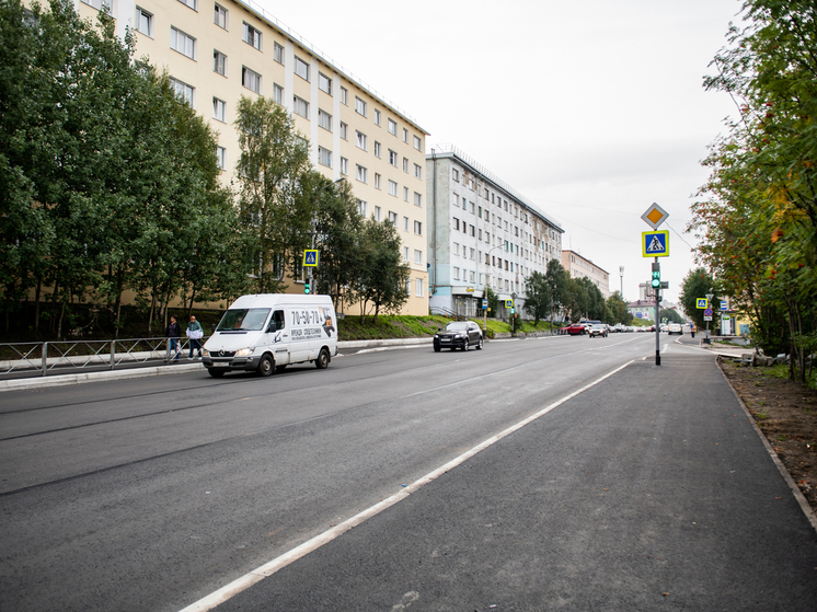 В Мурманске отремонтировали 19 из 27 запланированных участков дорог