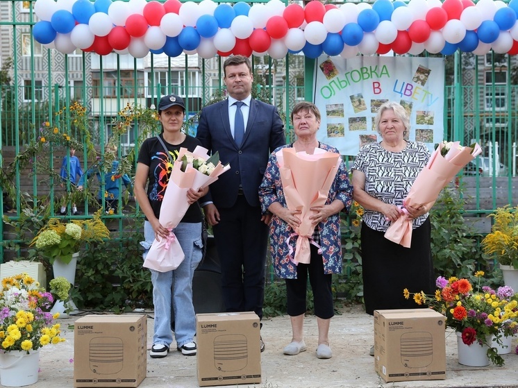 В Калуге награждены победители конкурса «Ольговка в цвету»