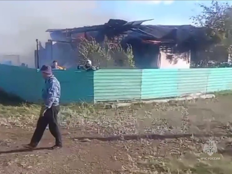 В Башкирии случился пожар в мечети