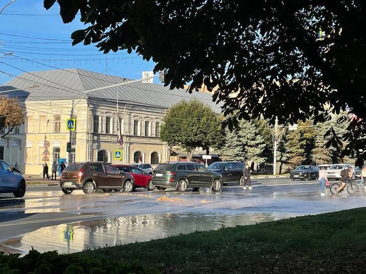 Из-за прорыва теплотрассы в Рязани отключили горячую воду на трёх улицах