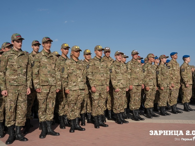 Команда из Калмыкии выступает в финале «Зарницы 2.0»
