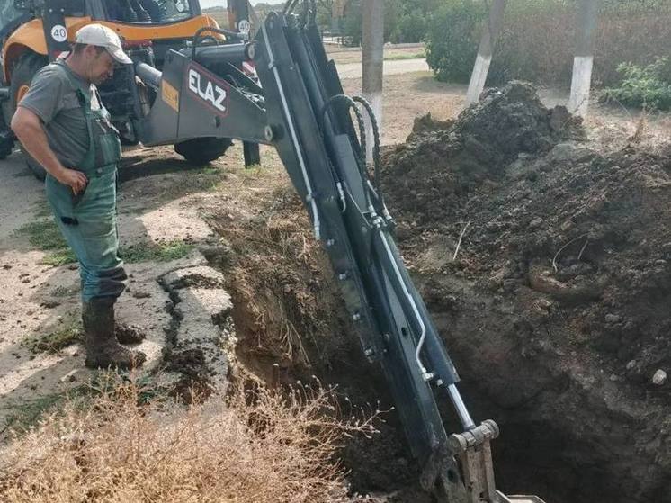 В селе Красный Подол специалисты восстановили подачу воды