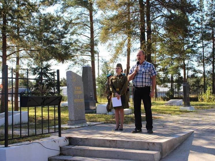 В Будогощи вспоминали павших в битве за Ленинград