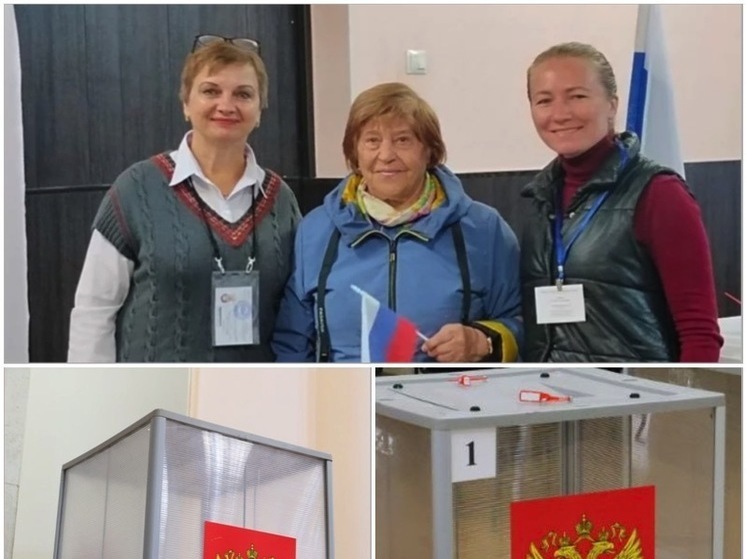 Южноуральская пенсионерка отметила 85-летний юбилей на выборах