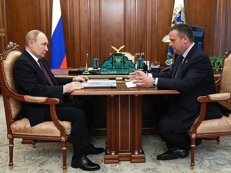 Губернатор Андрей Никитин доложил Президенту о ситуации в Новгородской области