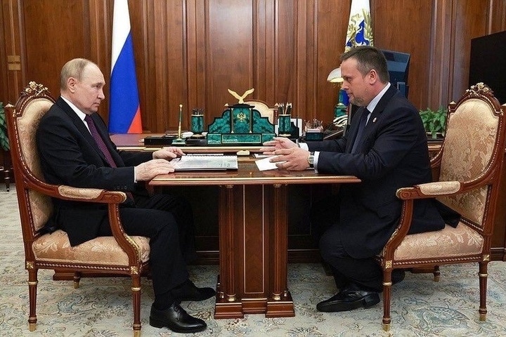 Губернатор Андрей Никитин доложил Президенту о ситуации в Новгородской области