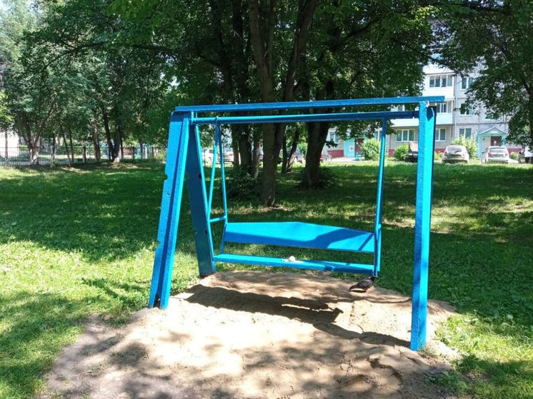 В Кемерове отремонтировали детскую площадку после жалобы в прокуратуру