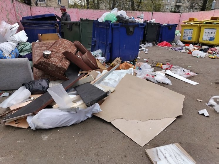 Северяне стали чаще жаловаться на некачественный вывоз мусора