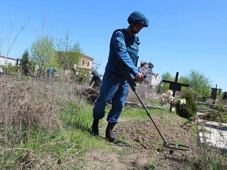 Свыше шестисот гектаров земли разминировано в ДНР