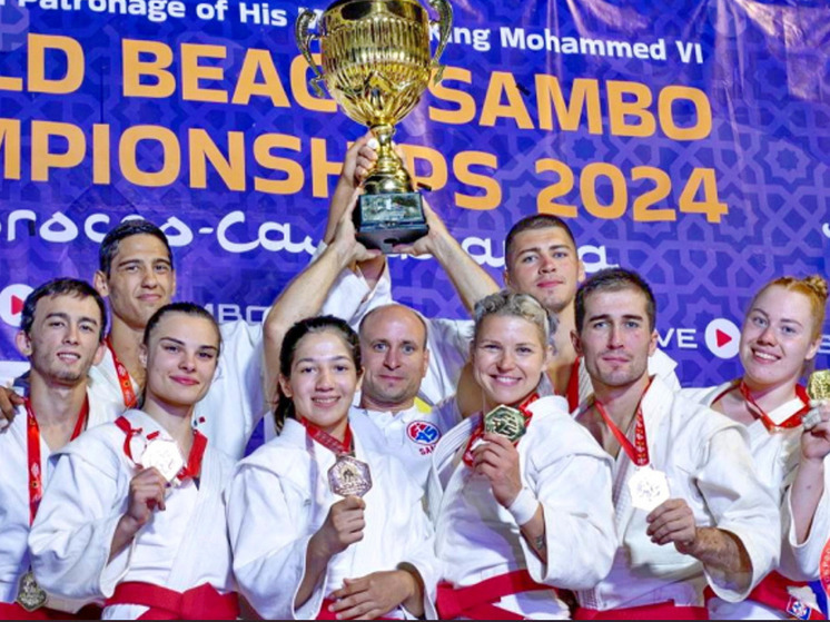 Тульский полицейский занял первое место на Чемпионате мира по пляжному самбо