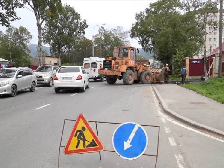В Южно-Сахалинске отремонтировали более 110 тысяч квадратных метров дорог