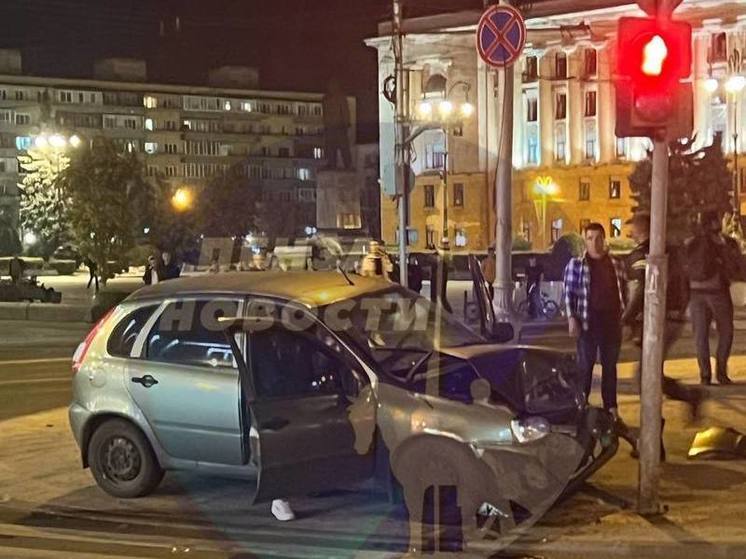 В центре Пензы произошло жесткое ДТП