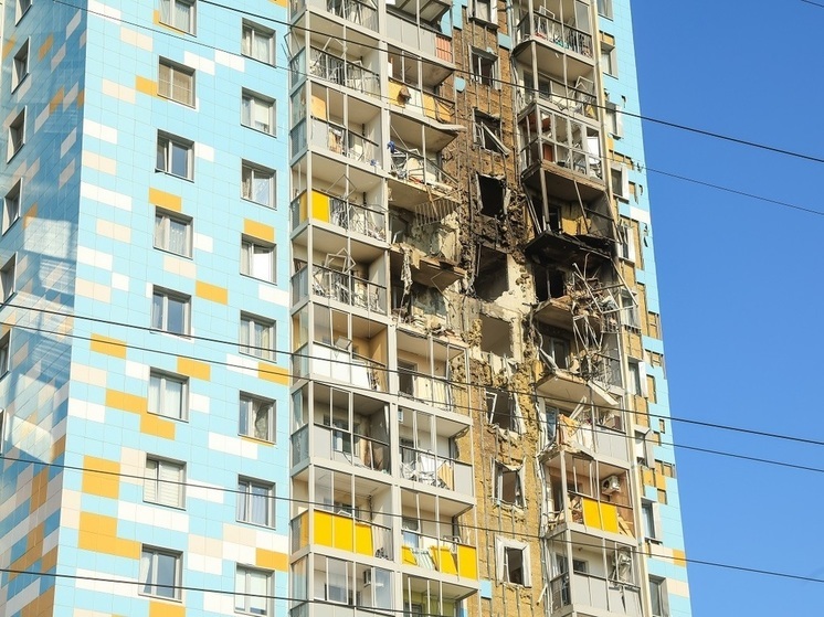 Жилой дом в Раменском, пострадавший от атаки беспилотников ВСУ, частично подключили к коммуникациям
