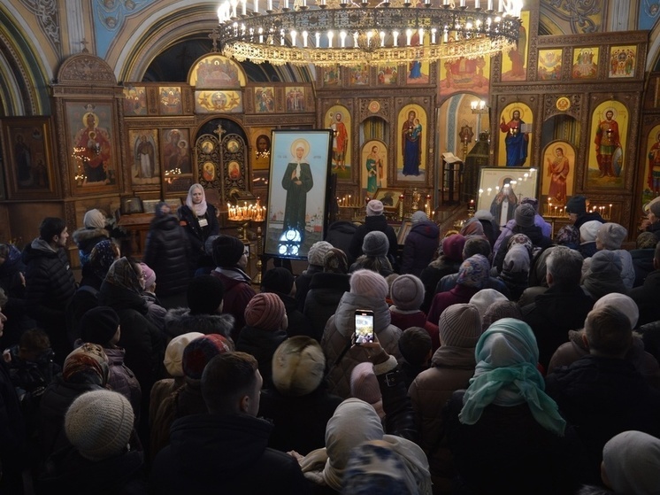 Во Владимир привезли мощи Святых Луки Крымского и Матроны Московской