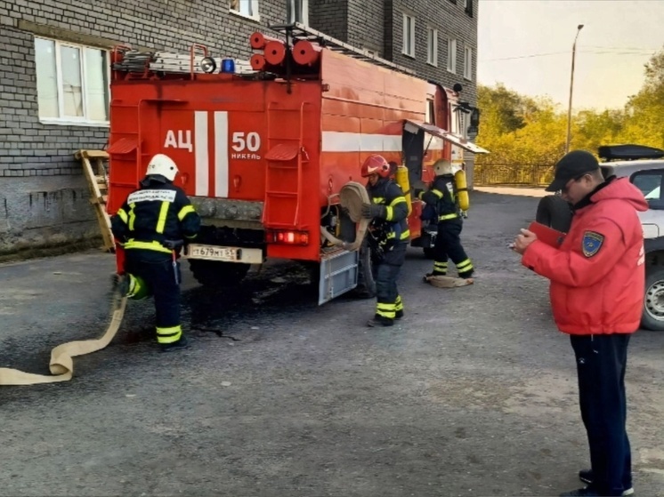 Никельского студента спасли от ненастоящего пожара