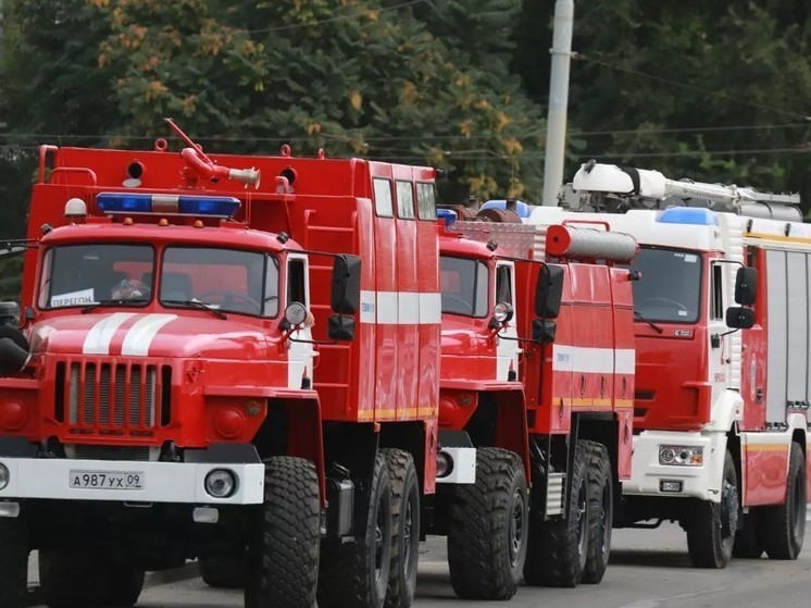 В Волгодонске при пожаре пострадал мужчина