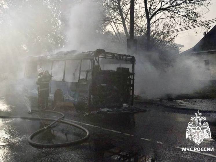 В «Верхневолжском АТП» прокомментировали пожар в тверском автобусе