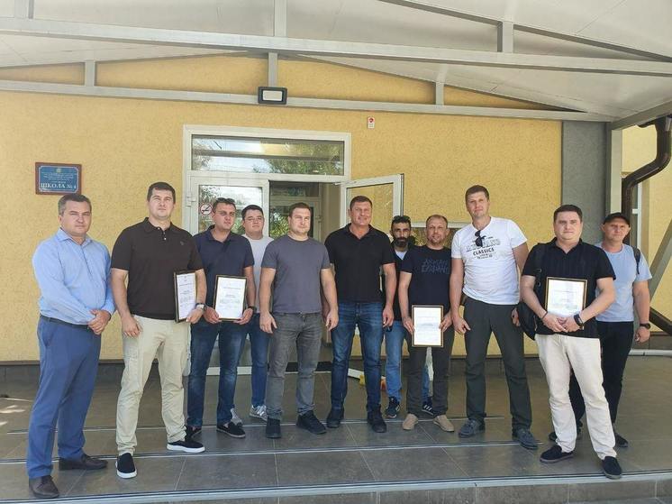 Вице-губернатор Краснодарского края проверил строительство объектов на Херсонщине