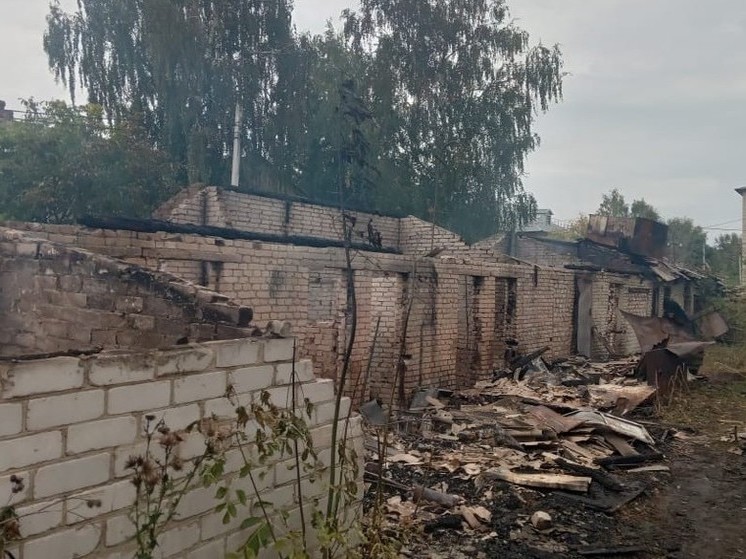 В Кораблине произошло два пожара