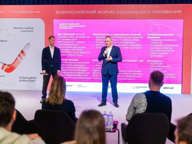 Руслан Кухарук посетил Всероссийский форум социального призвания «Добрино»