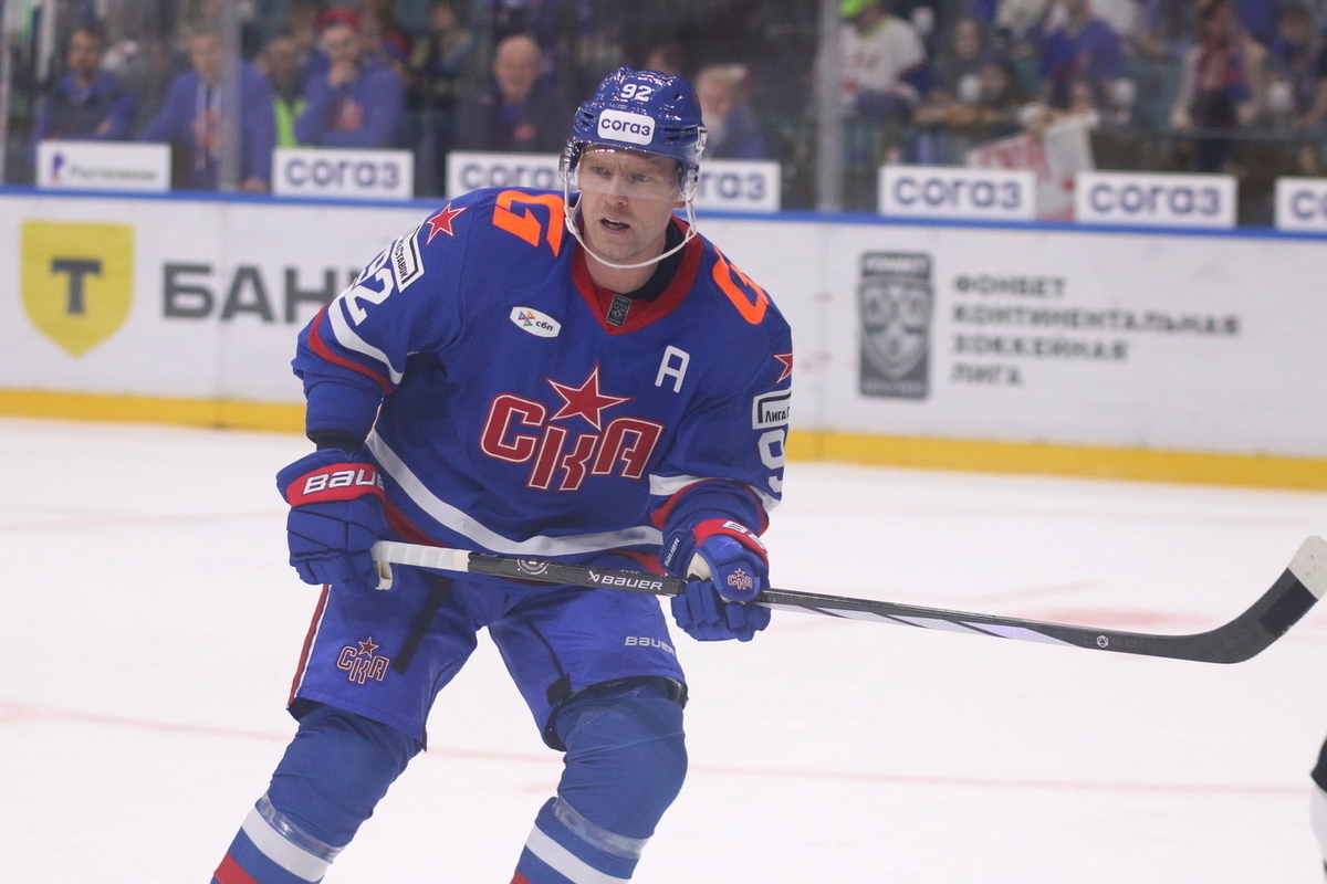 Кузнецов прокомментировал поражение СКА в матче с «Трактором»