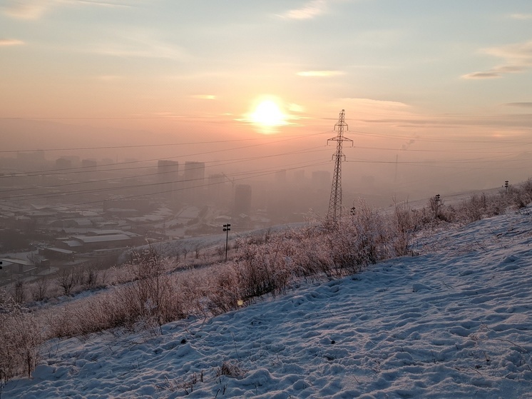 Ученые: в снеге Красноярска содержатся металлы