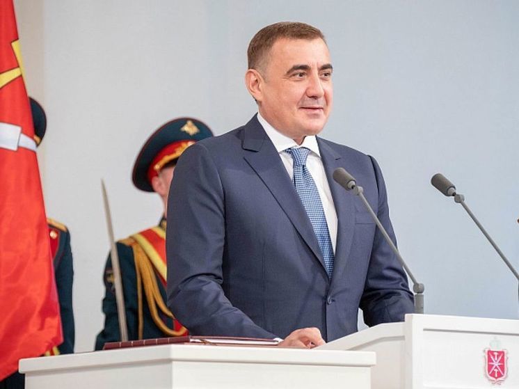 Алексей Дюмин поздравил туляков с Днем города