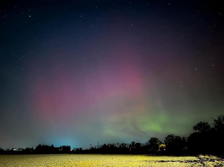 Под Тверью опять сделали завораживающие фотографии северного сияния