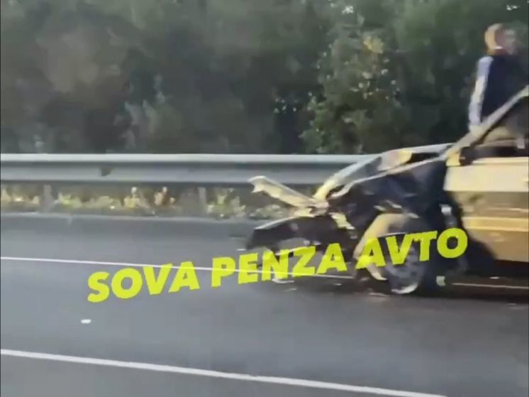 В Пензенской области рядом с Мокшаном произошло ДТП