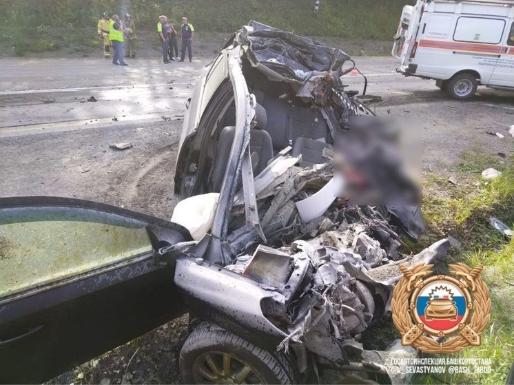 Водитель легкового автомобиля погиб при столкновении с фурой в Башкирии