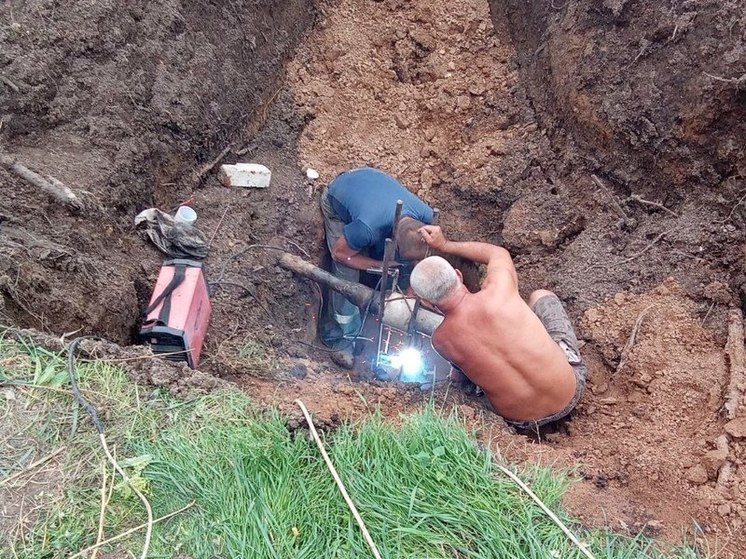 В селе Запорожье Великолепетихского района восстановили водоснабжение