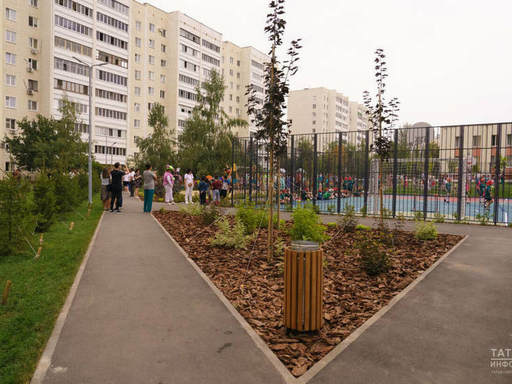 В Татарстане 12 районов завершили работы по программе «Наш двор»