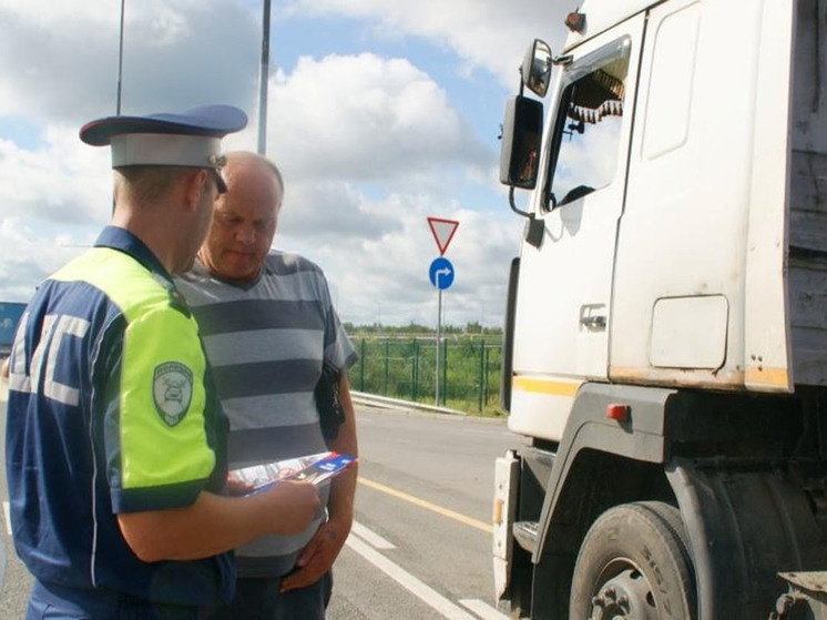 Новгородская Госавтоинспекция проконтролирует водителей грузовых автомобилей