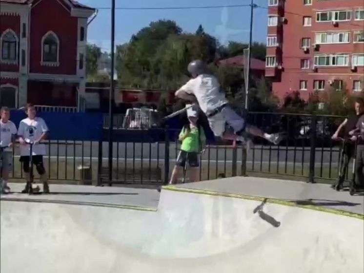 В пензенском скейт-парке прошел невероятный Scoot Jam