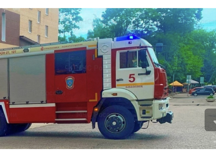 В Смоленске произошло возгорание электрощитовой