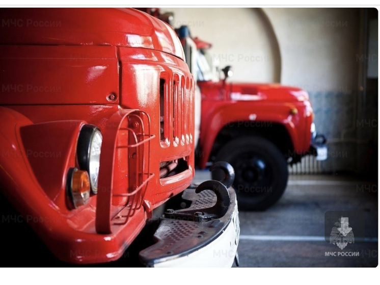 В Смоленске произошло возгорание бани