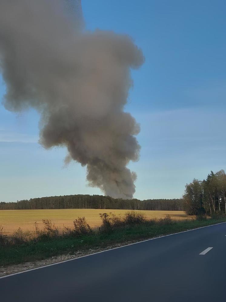 Мусорный полигон площадью 8000 кв.м. загорелся в Нижегородской обл