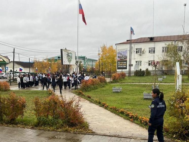 В Амгинском районе Якутии провели тренировки по эвакуации в двух школах