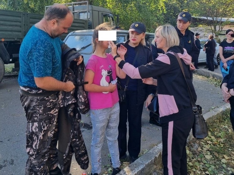 В Курской области нашли живой пропавшую 11-летнюю девочку