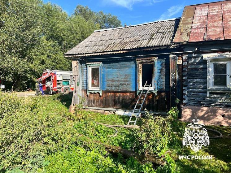 При пожаре на улице Коробкова в Твери погиб человек