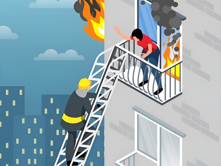 Вчера в Нарьян-Маре случился пожар в многоквартином доме