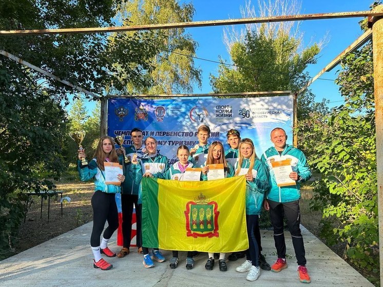 Сборная Пензенской области заняла третье место в Чемпионате России по спортивному туризму