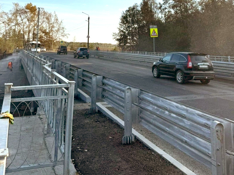 Мост через Сандаловку в слободе Талица открыли для движения