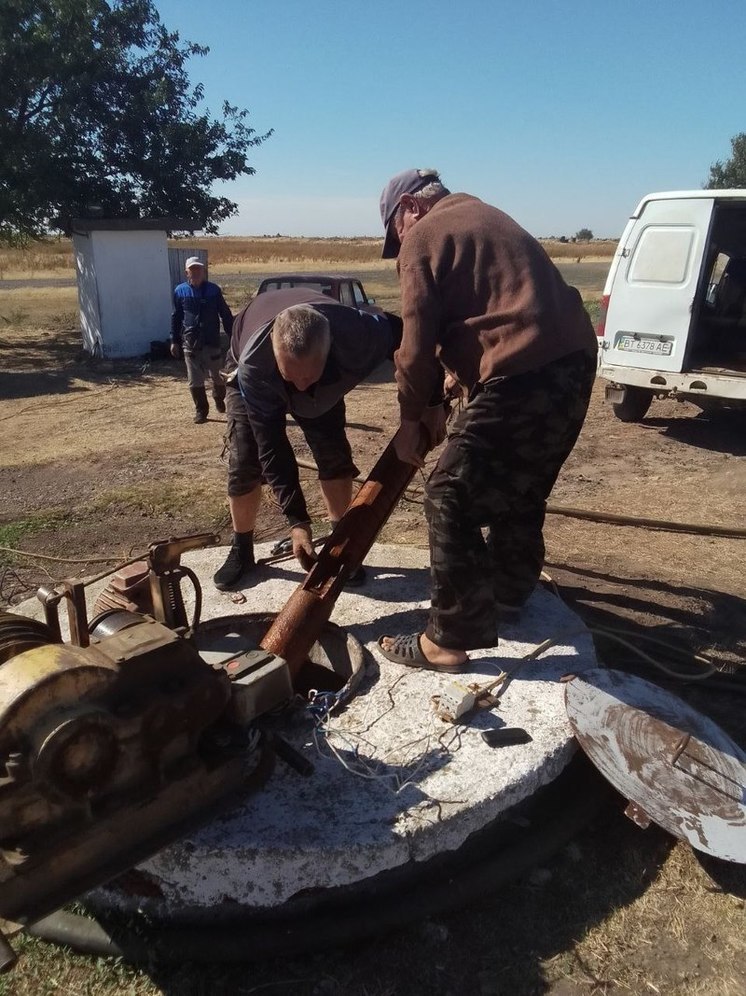 В Нижнесерогозском округе на Херсонщине отремонтировали водопровод