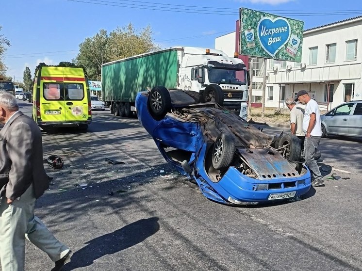 Один человек погиб, трое пострадали в ДТП с мотоциклом в Курске