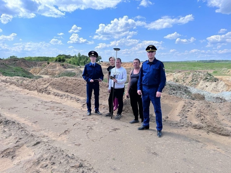 В Липецкой области прекращена незаконная добыча песка