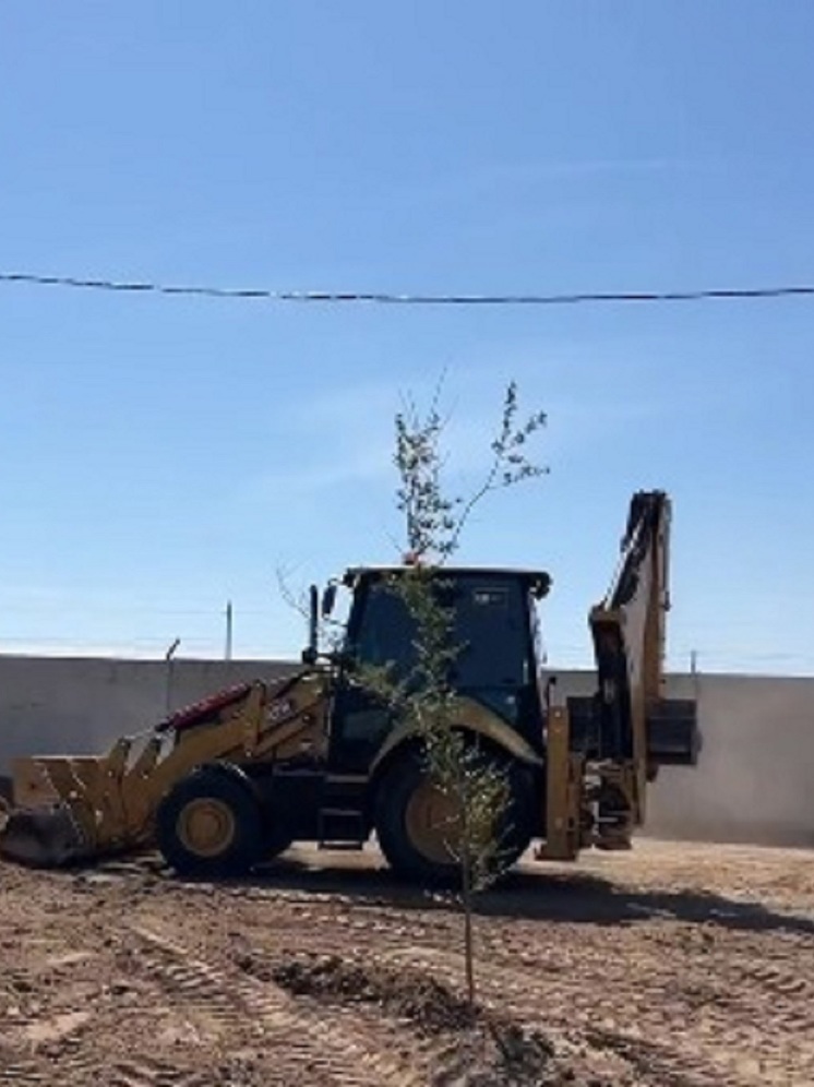 В Целинном районе продолжается строительство станции очистки воды