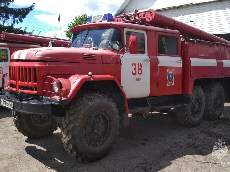 В Голынках произошел крупный пожар