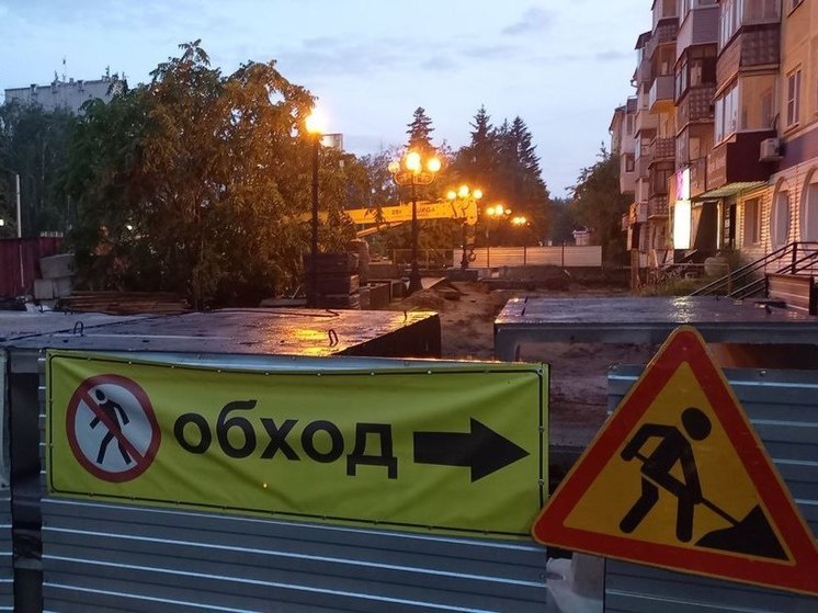 Дорогу в центре Барнаула перекроют более чем на месяц